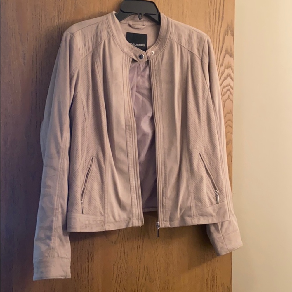 Faux Suede Jacket